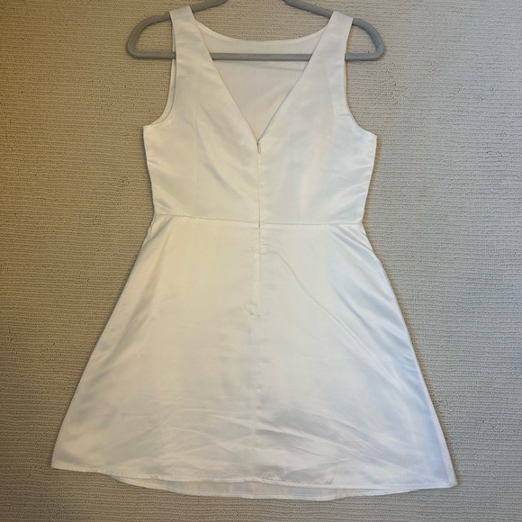 Reformation White Zenni Mini Dress - Picture 3 of 5